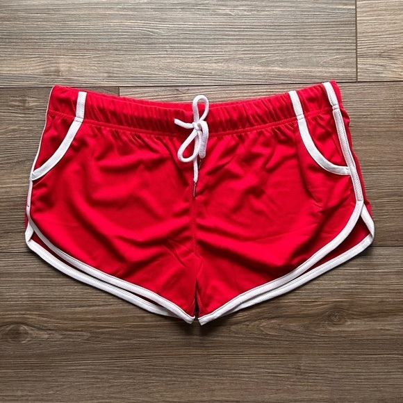 Other - Varsity Red 3" Short Gym Shorts in (Small)